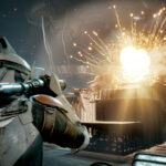 Star Wars Zero Company - soldado clon disparando un lanzacohetes ante una gran explosión - Juegosrpg.com