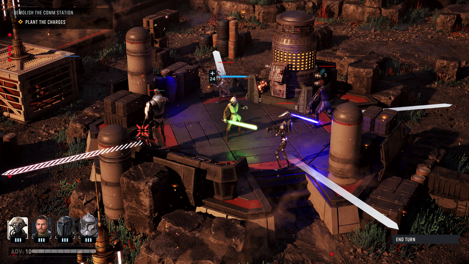 Star Wars Zero Company - combate táctico con sables láser en el mapa cenital - Juegosrpg.com