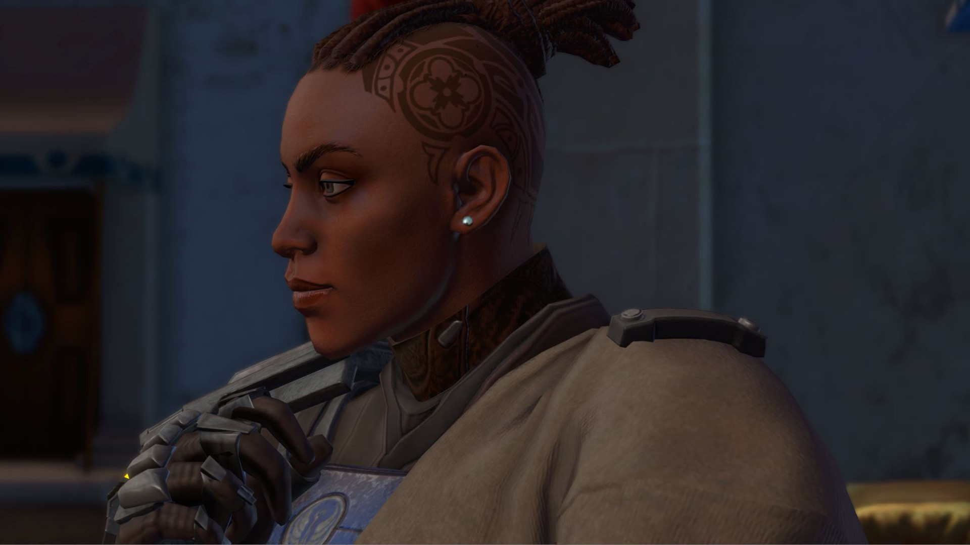 Star Wars: The Old Republic - Personaje con tatuajes faciales - Juegosrpg.com