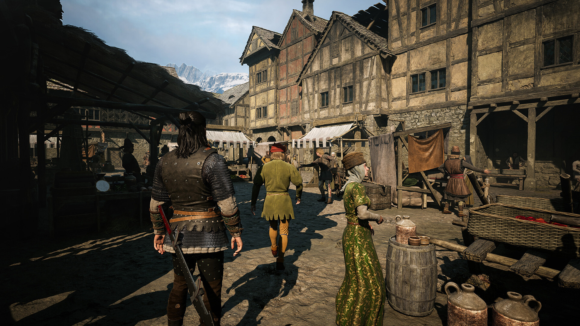 The Blood of Dawnwalker - Combate cuerpo a cuerpo contra una criatura alada en las montañas de Vale Sangora - Juegosrpg.com