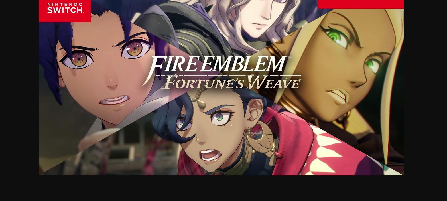 Fire Emblem: Fortune's Weave - primer plano de los personajes principales - Juegosrpg.com
