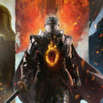 Dragon's Dogma 2 - arte oficial con los protagonistas y sus peones - Juegosrpg.com