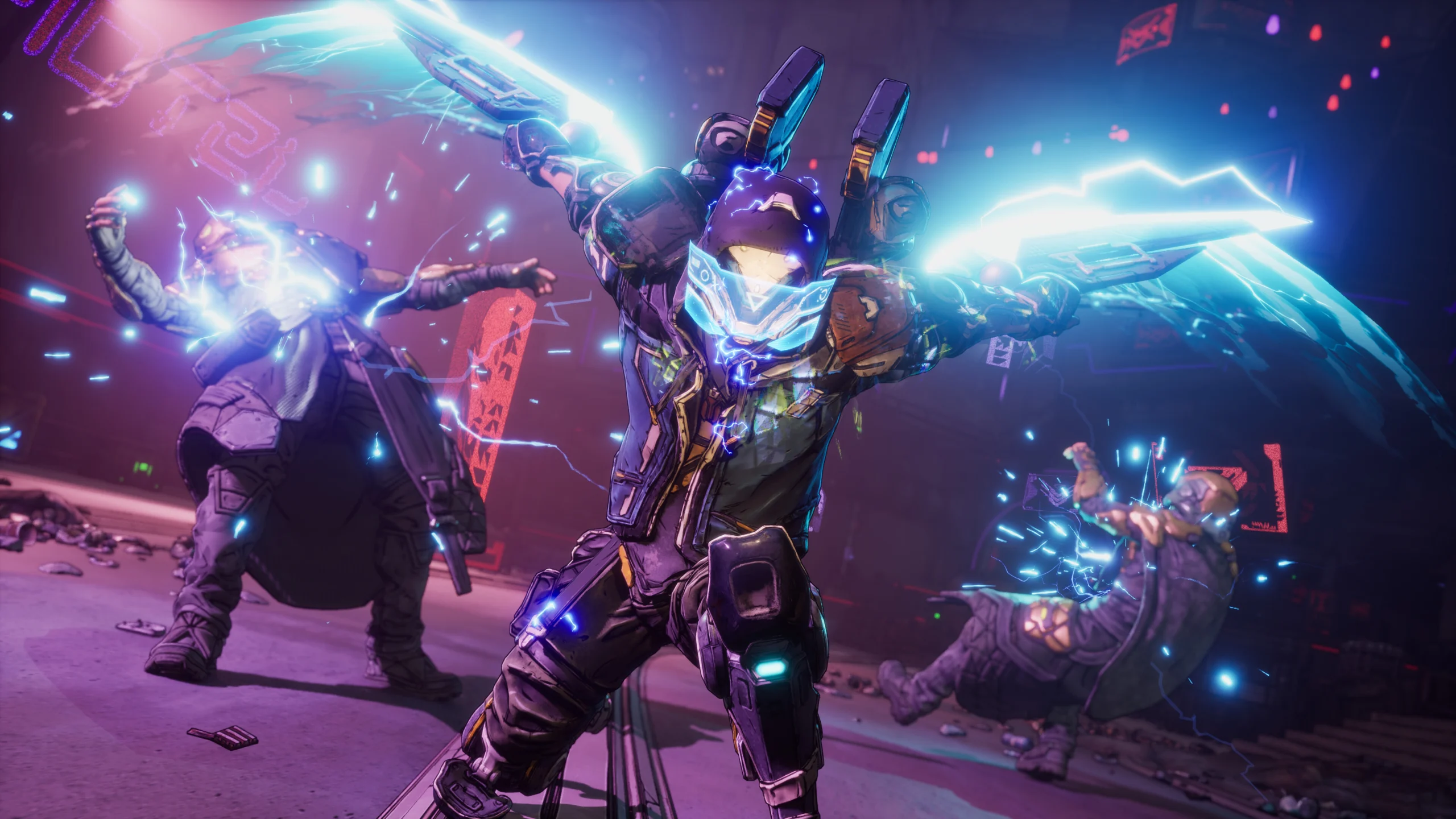 Borderlands 4 - Rafa atacando con sus cuchillas de arco - Juegosrpg.com