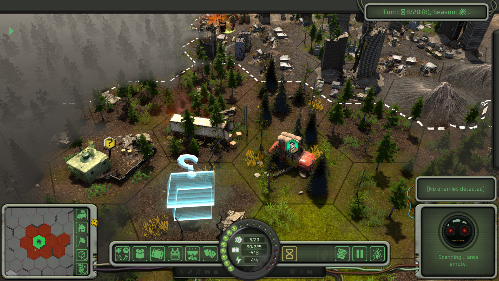 Project Afterfall - mapa de exploración con asentamientos en un mundo posapocalíptico - Juegosrpg.com