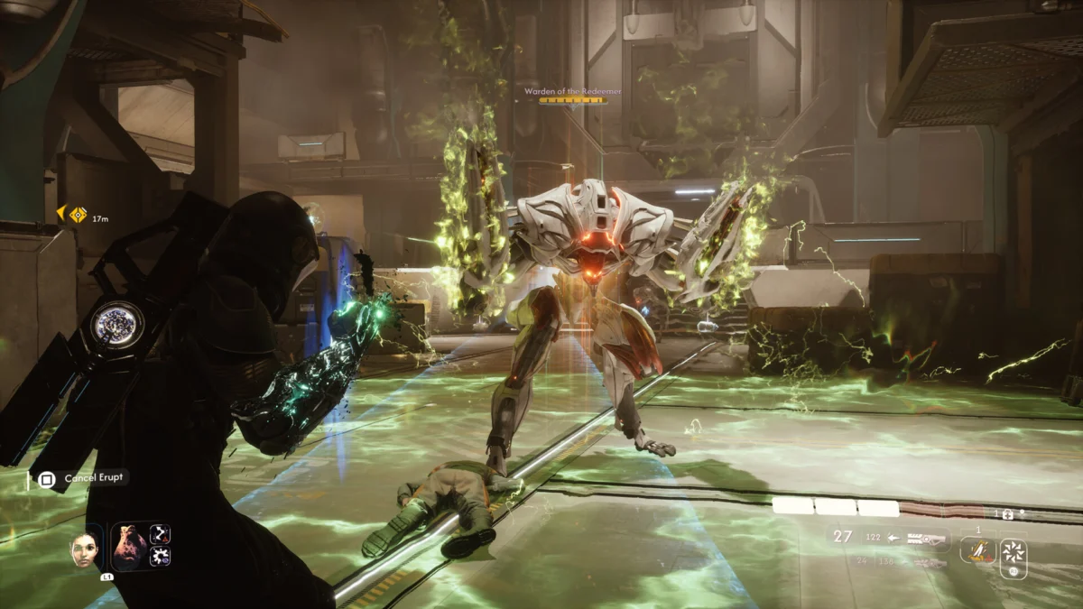 Exodus - combate contra una criatura alienígena en un planeta del cúmulo Omega Centauri - Juegosrpg.com